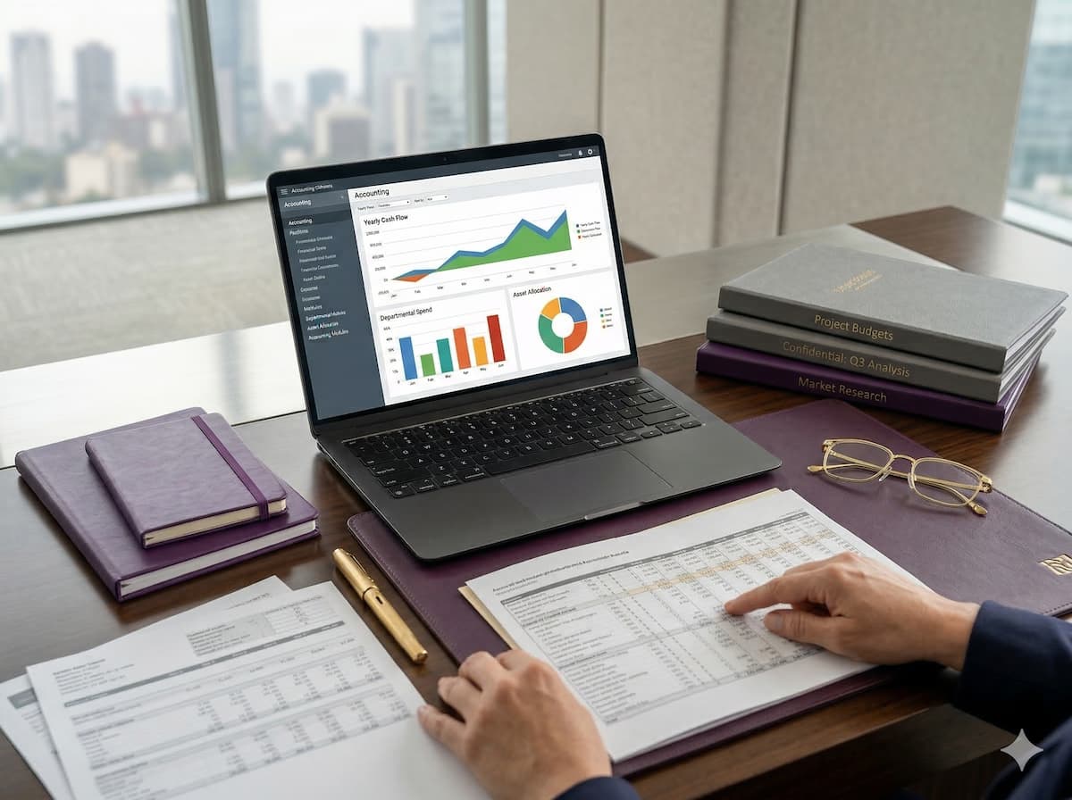 Finanzas, contabilidad y reporteo